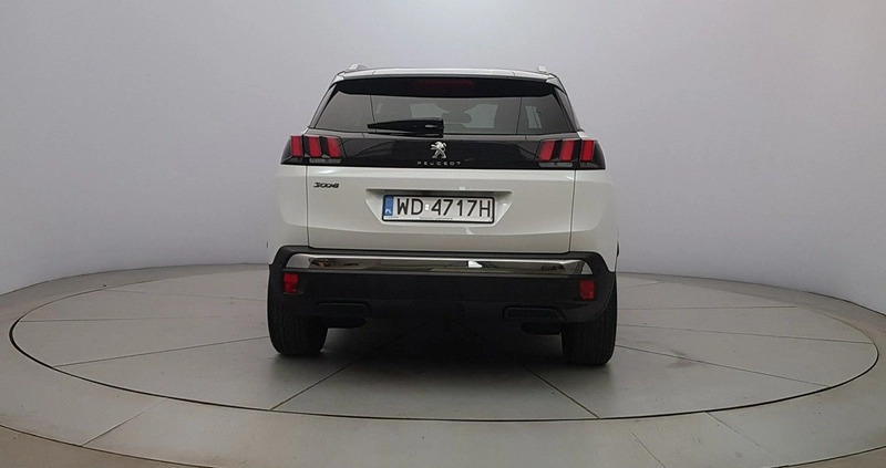 Peugeot 3008 cena 104850 przebieg: 48000, rok produkcji 2018 z Krzywiń małe 466